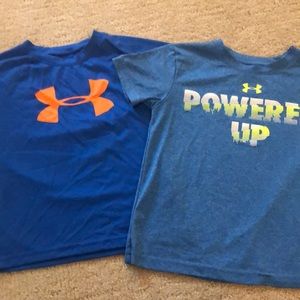 Boys Underarmor tees